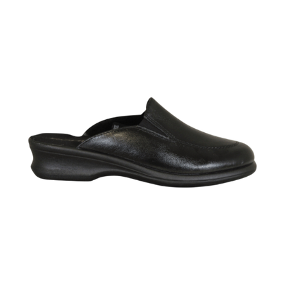 Skind hjemmesko, til kvinder- sort