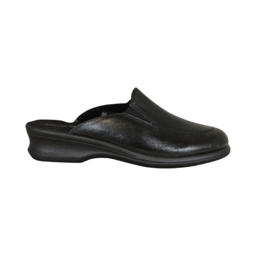 Skind hjemmesko, til kvinder- sort