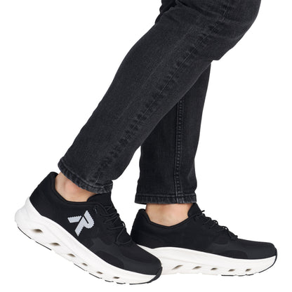 Sporty sneakers, herre, sort