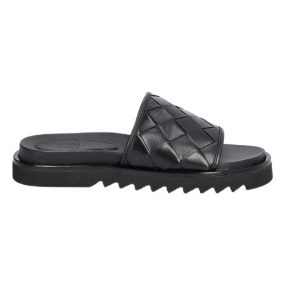 Slippers, kvinder, sort