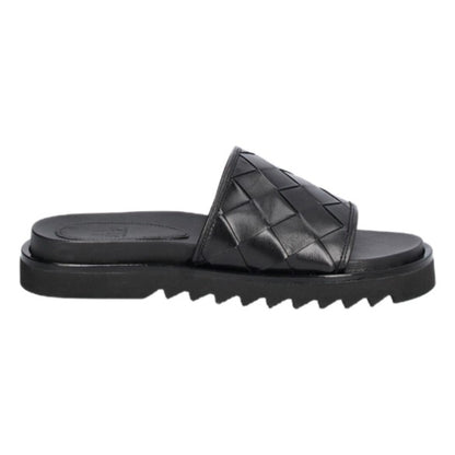Slippers, kvinder, sort