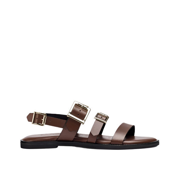 NERO ALBA Flade sandaler, kvinder, brun