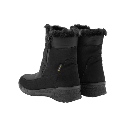 Ankle boots München, støvler med foer til kvinder- sort