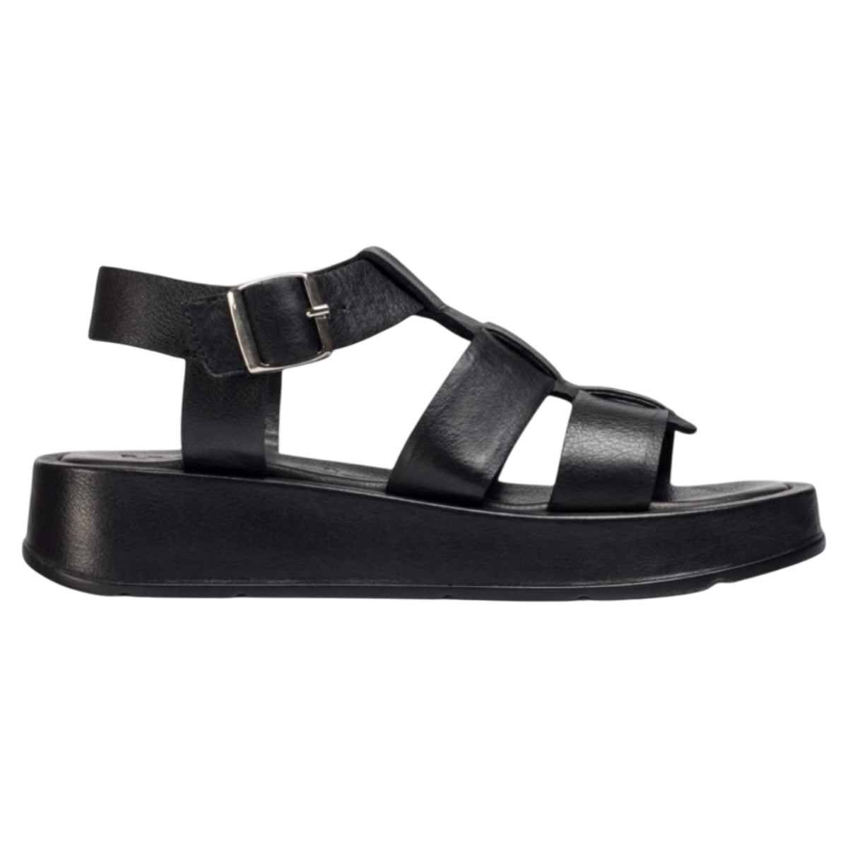 Zahara Flade sandaler, kvinder, sort