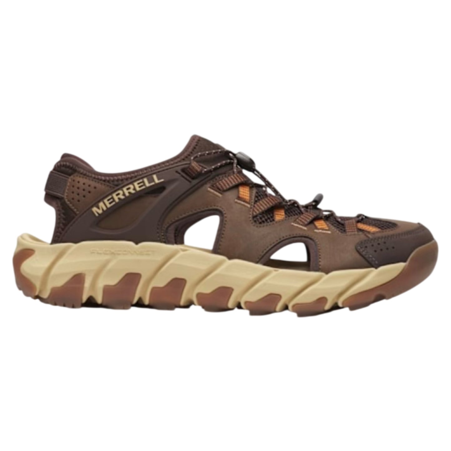 Vandresandaler, herre, coffee brun
