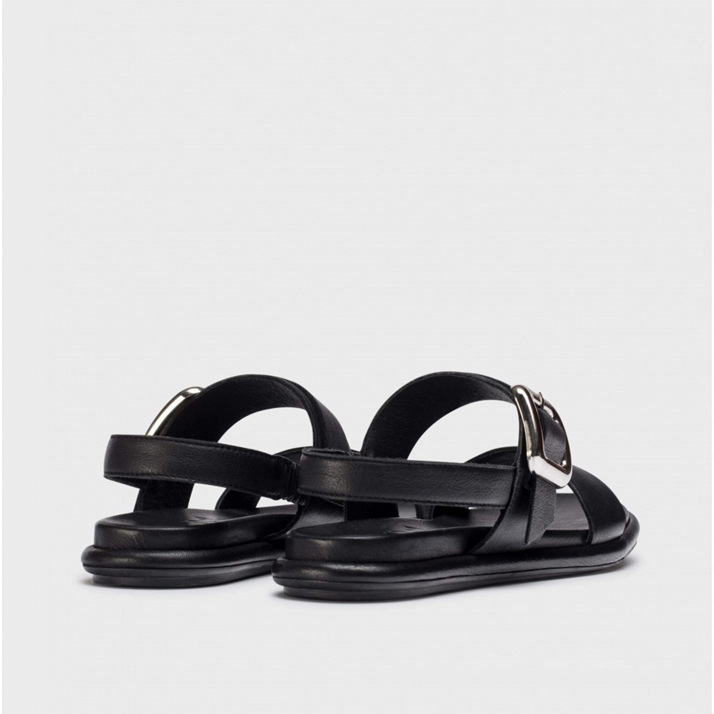 Flade sandaler, kvinder, sort