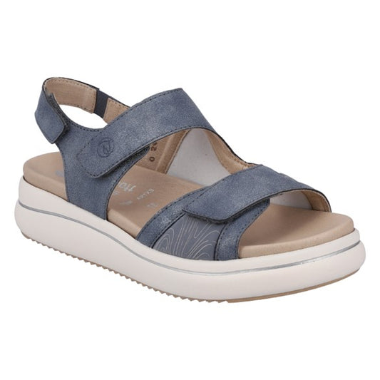 Flade sandaler, kvinder, blå
