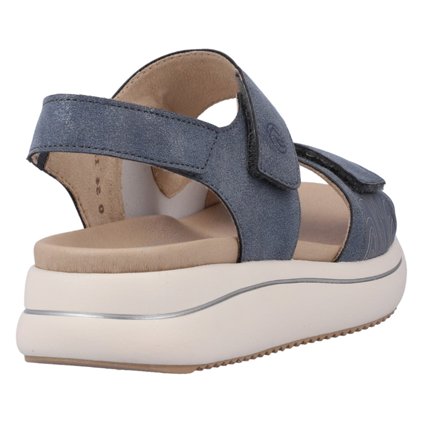 Flade sandaler, kvinder, blå