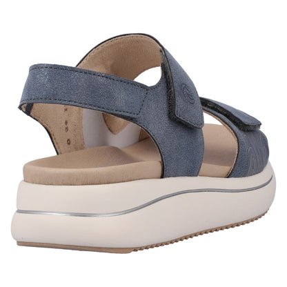 Flade sandaler, kvinder, blå