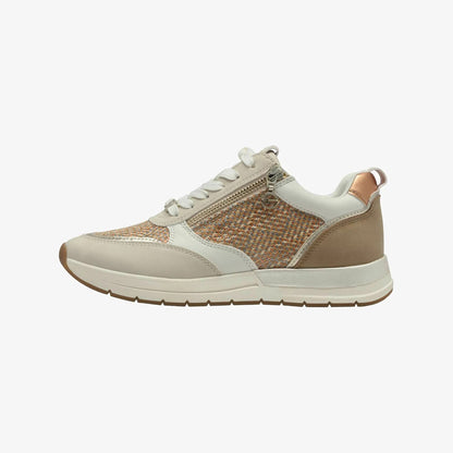 Sneakers, kvinder, brun
