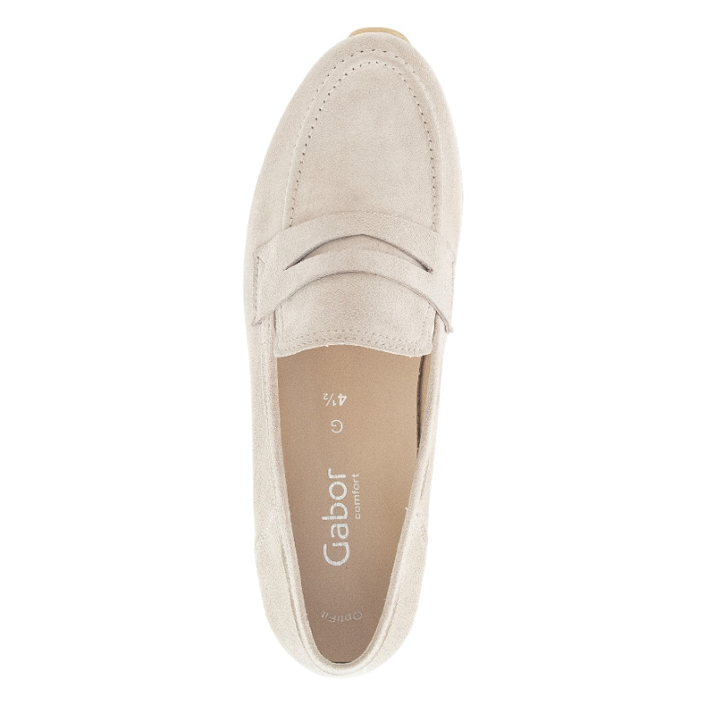 Loafers, kvinder, oasi beige