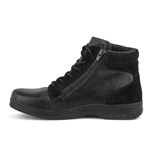 LUGANO LIMONE støvler med foer, kvinder- sort