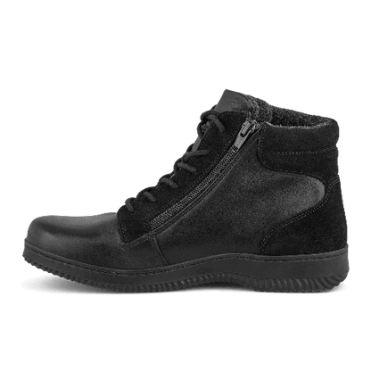 LUGANO LIMONE støvler med foer, kvinder- sort