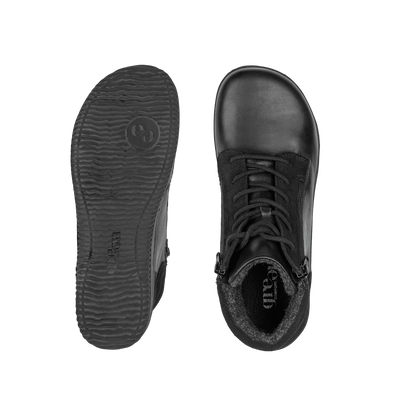 LUGANO LIMONE støvler med foer, kvinder- sort