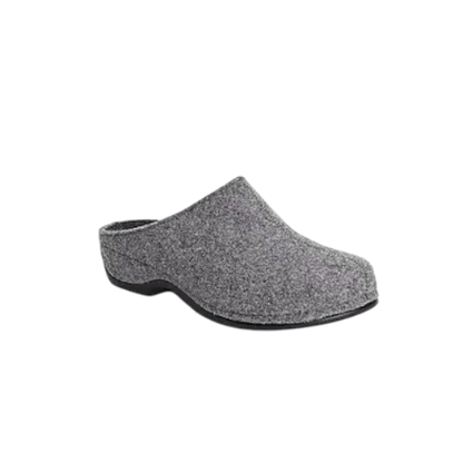 Uldfiltet hjemmesko, til kvinder- grå