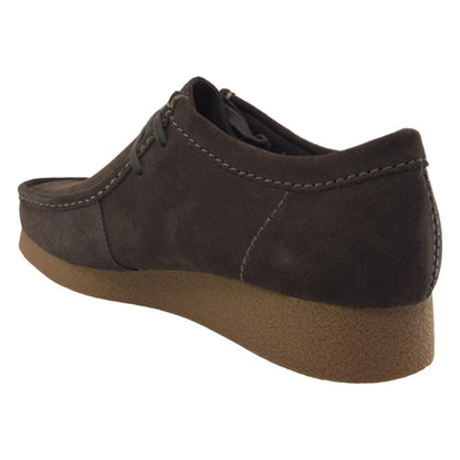 Clarks Wallabee - Moccasiner til herre - Mørkebrun