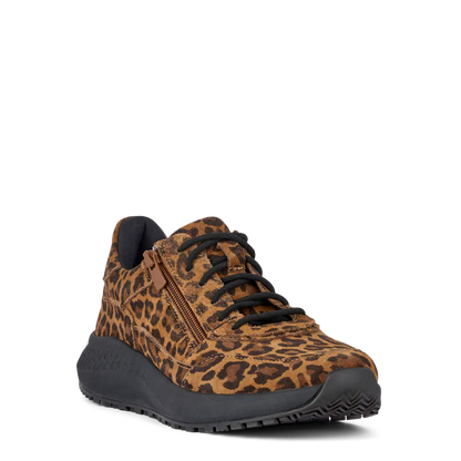 ZIGGA ZAFIRA sneaker, kvinder- leo/brun