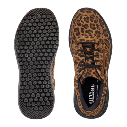 ZIGGA ZAFIRA sneaker, kvinder- leo/brun