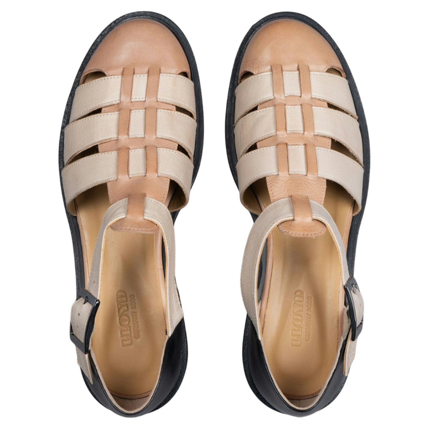 Sandaler med hæl, kvinder, praline