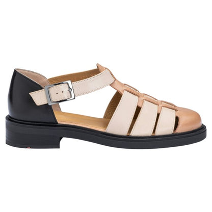 Sandaler med hæl, kvinder, praline