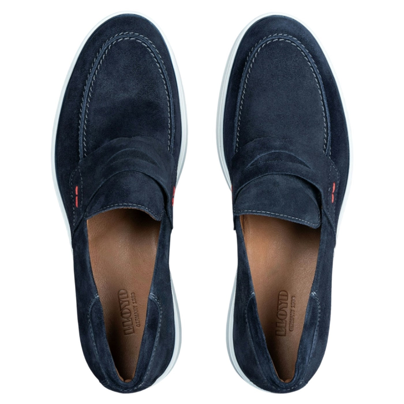 HOUSTON - Loafer, herre, blå