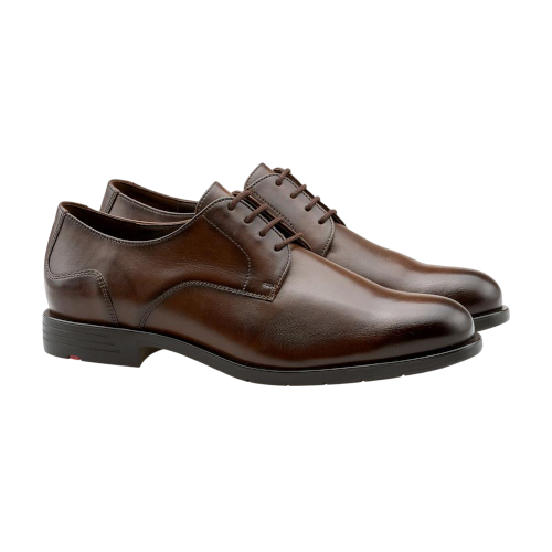 EZZY 110W business sko, herre- brun