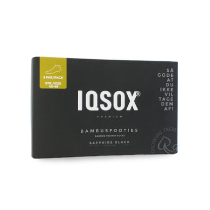 IQ Sox Strømper til unisex, Sort