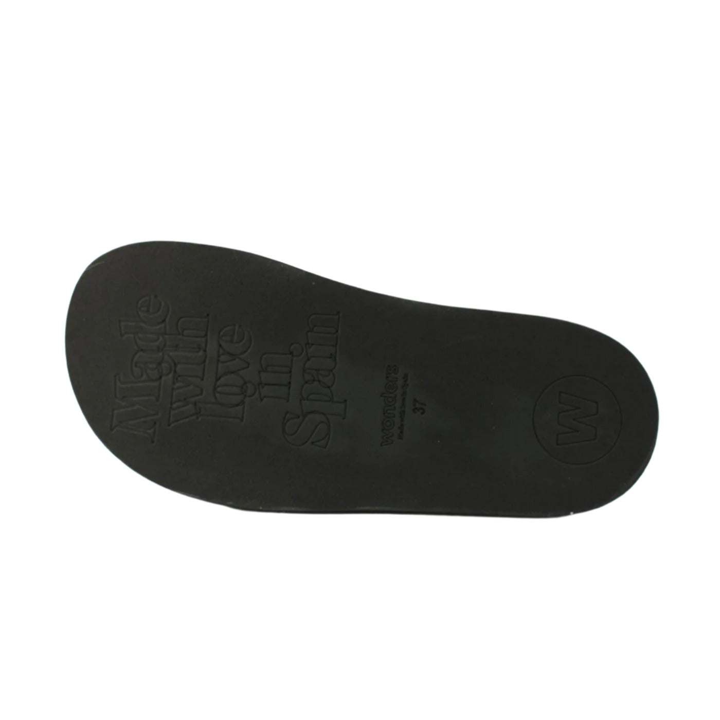 Flade sandaler, kvinder, sort