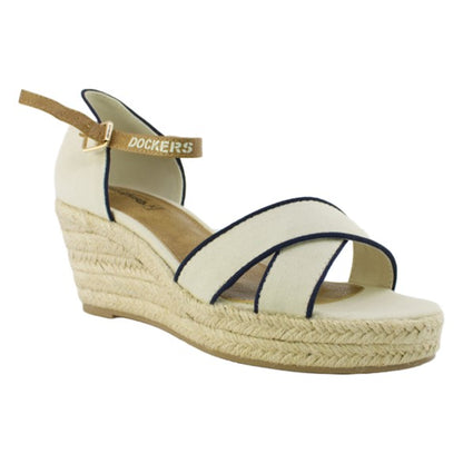 Sandaler med hæl, kvinder, sand