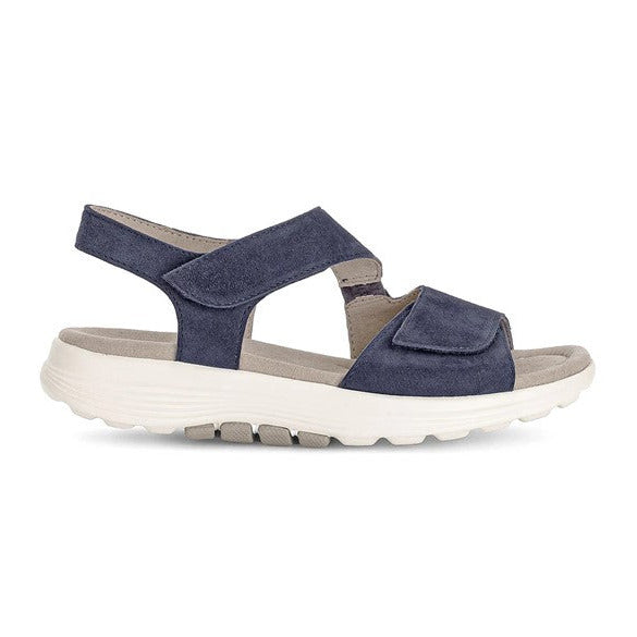 Flade sandaler, kvinder, blå