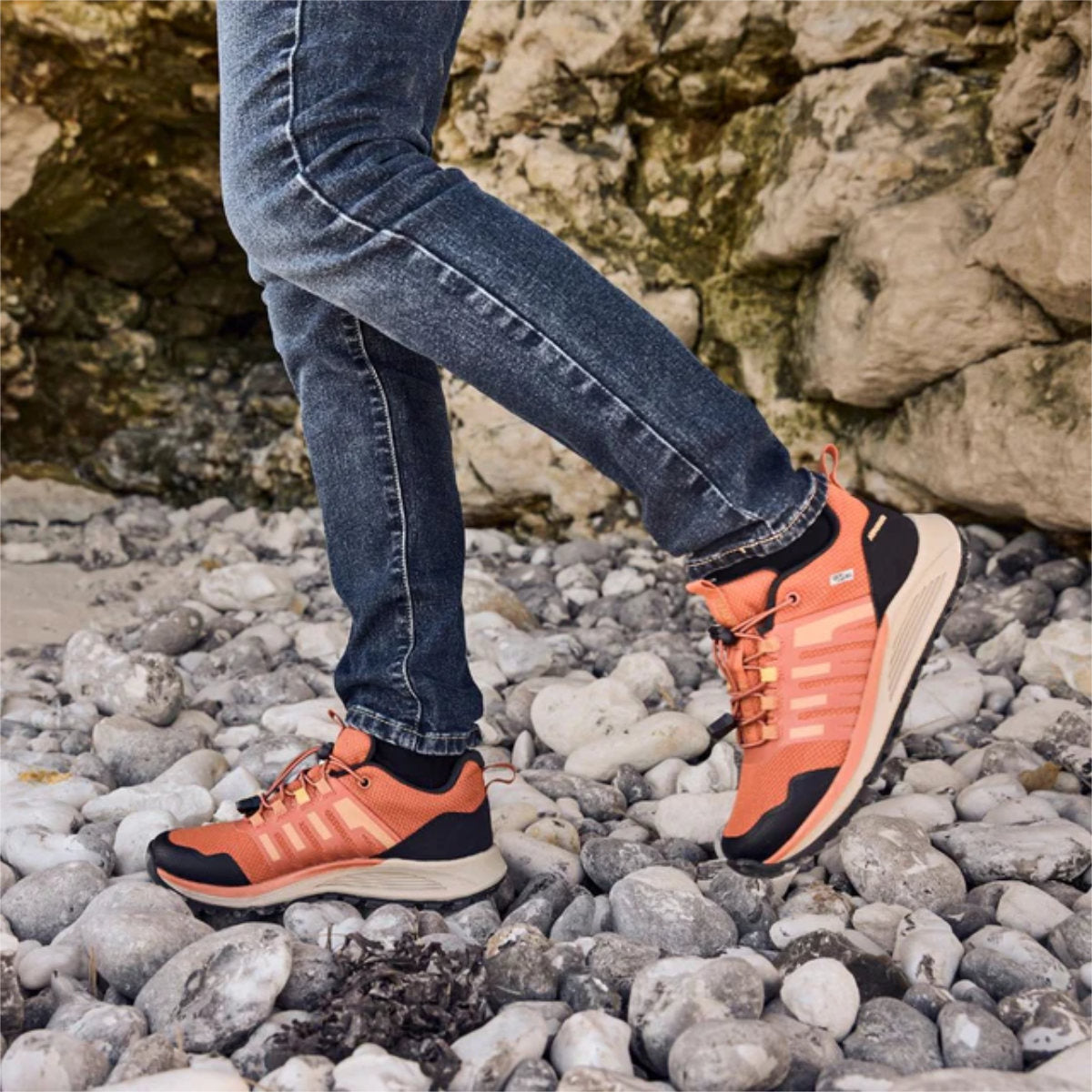 Track N' Trail Sneakers, kvinder, rust