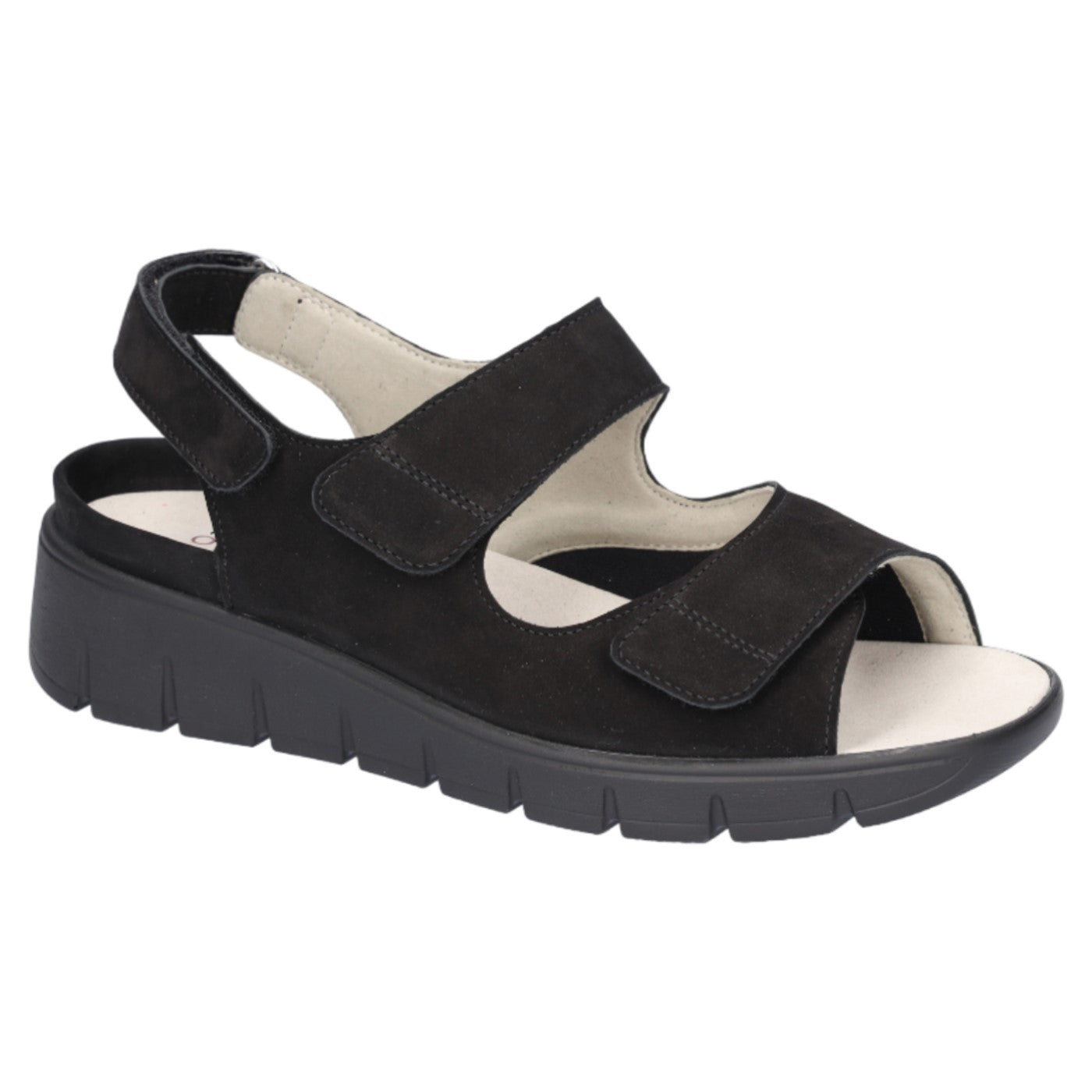 K-Adea Sandaler, kvinder, sort