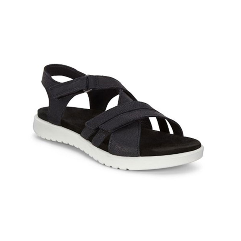 Ecco Flora sandal pige sort 700173 Holstsko.dk